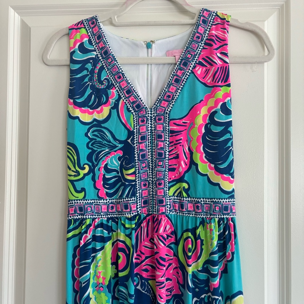 Lilly Pulitzer V-neck Maxi